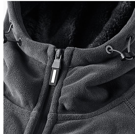 Kansas City Chiefs Fleece Fashion Hooded Jacket Outdoor SPTFFHJ016