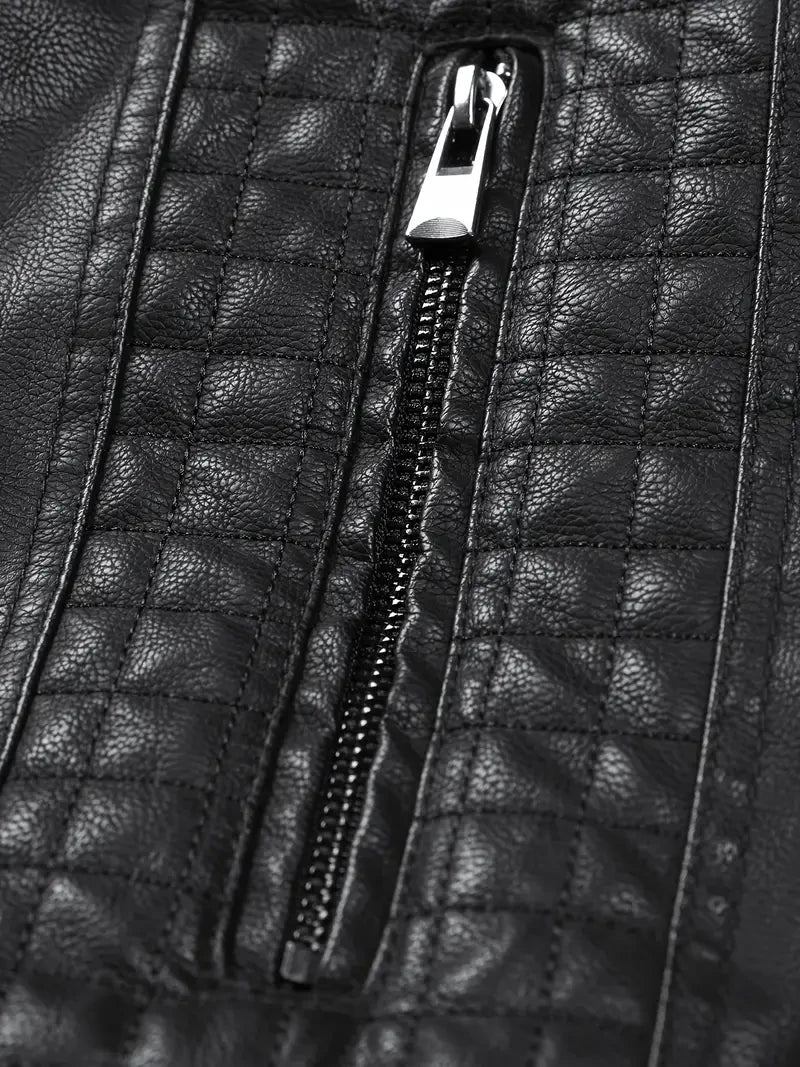 Premium & Ultra-Thick Leather Jacket with Fleece Hood - Kansas City Chiefs PHVKC016