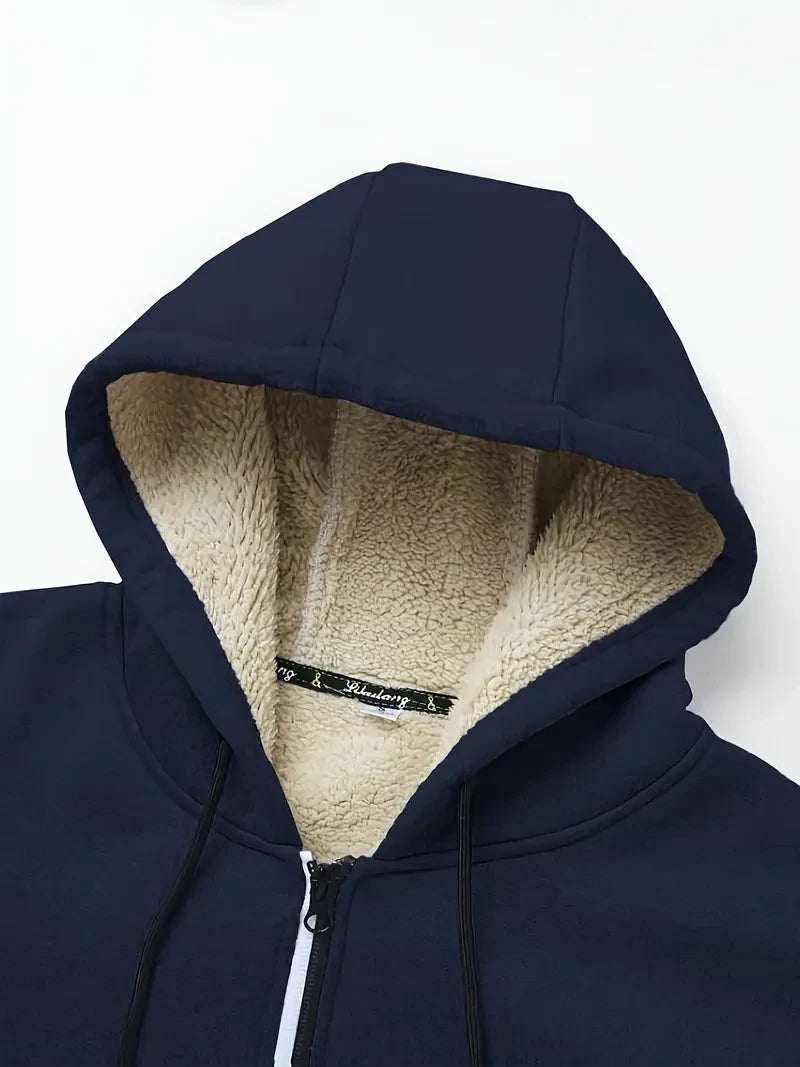 New Orleans Saints DMTZ0376 Premium Sherpa-Lined Winter Hoodie – Personalized Edition