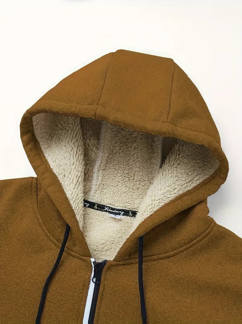 Chicago Bears DMTZ0359 Premium Sherpa-Lined Winter Hoodie – Personalized Edition