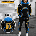 Los Angeles Chargers Personalized Combo Hoodie And Sweatpants Gift For Fan VA1096