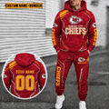 Kansas City Chiefs Personalized Combo Hoodie And Sweatpants Gift For Fan VAN5009