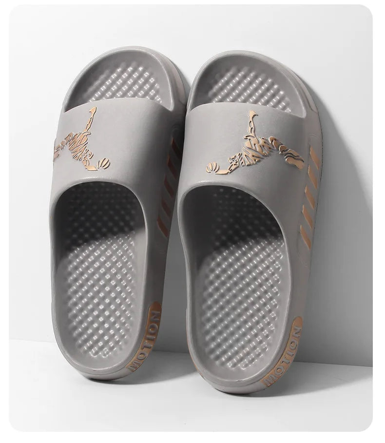 Fashion Men's Slippers Eva Soft Sole Non-slip Slides Men Casual Outdoor Beach Flip Flops Home Slippers New Sandal Big Size 46 47