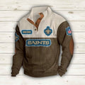 New Orleans Saints Premium Personalized Game-Day Pullover S9DBSCH183
