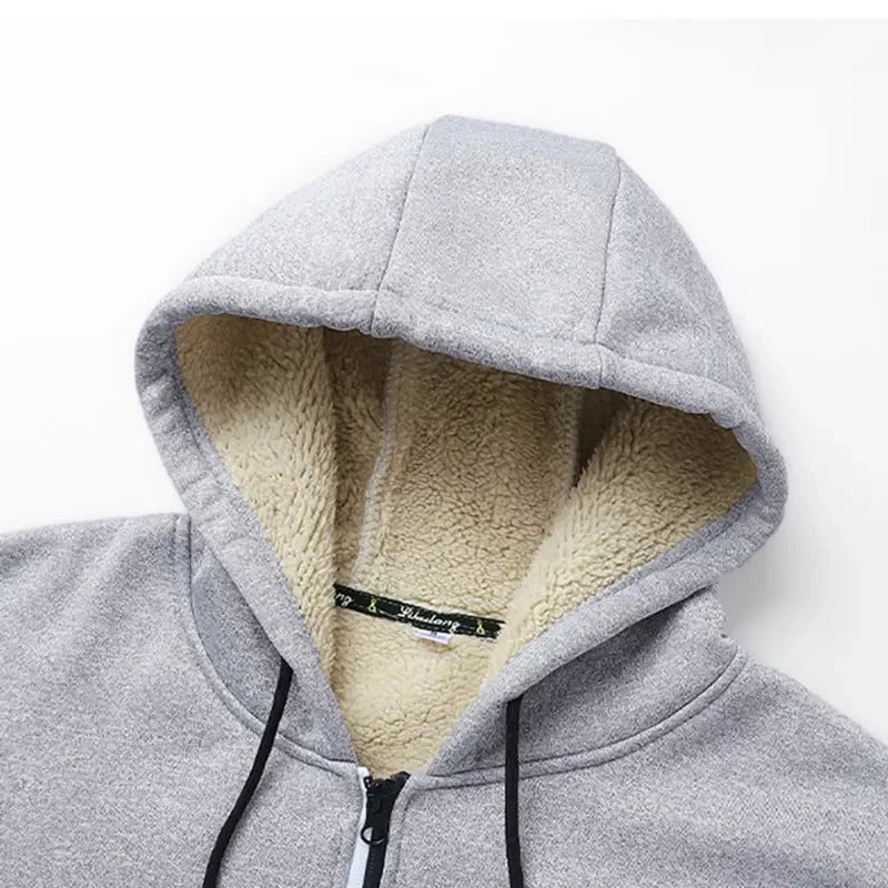Chicago Bears DMTZ0359 Premium Thick Zip-Up Hoodie