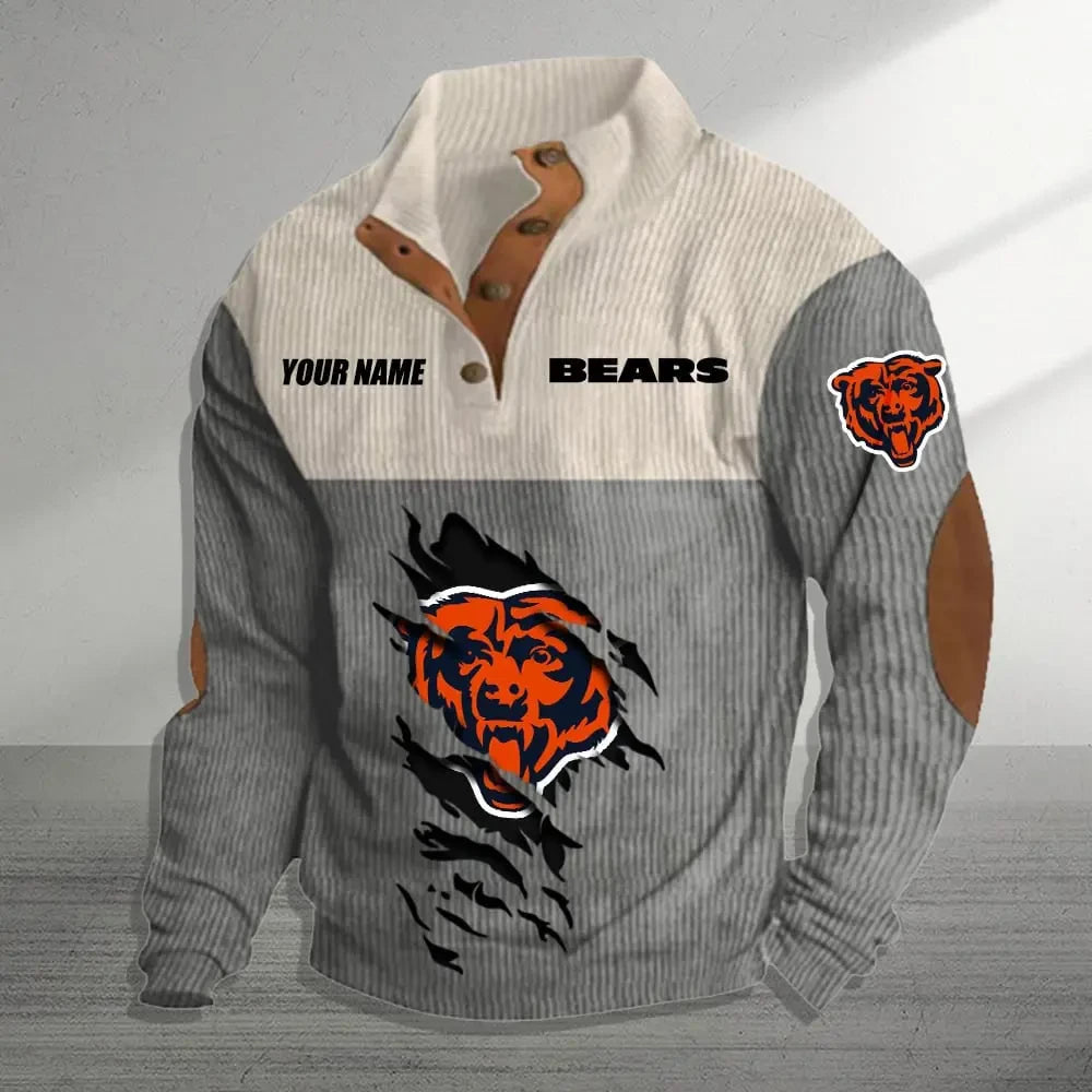 Chicago Bears Premium Personalized Game-Day Pullover S9DBSCH134