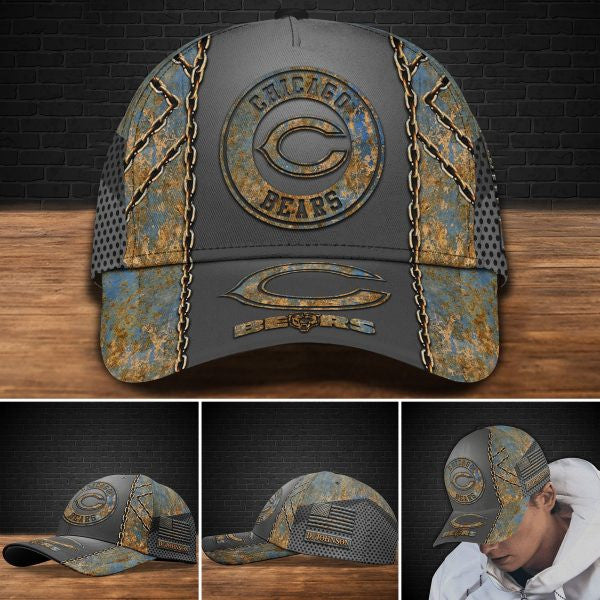 Chicago Bears Personalized Classic Cap BB12