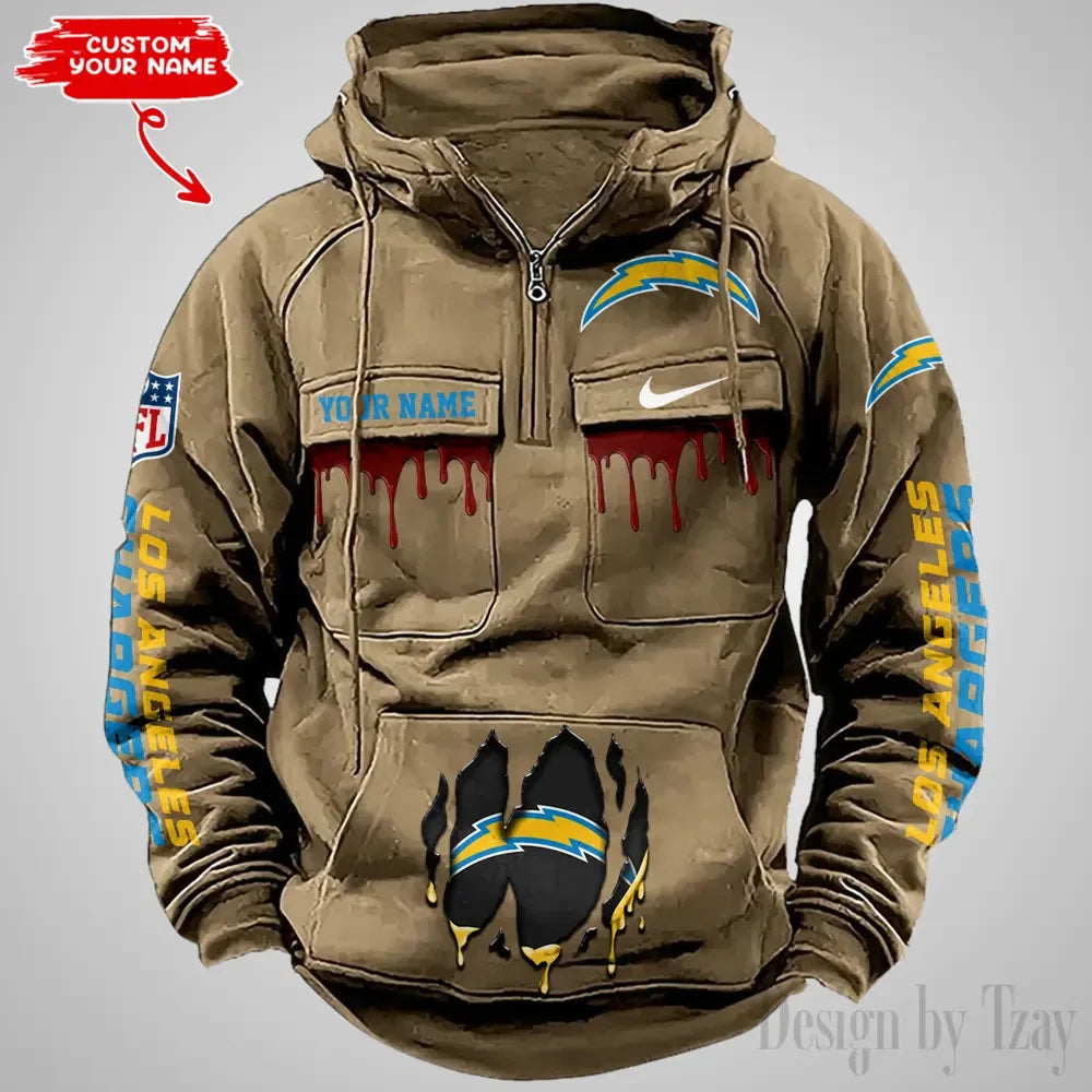 Los Angeles Chargers Fashionable Classic Street Hoodie AZVMHD943