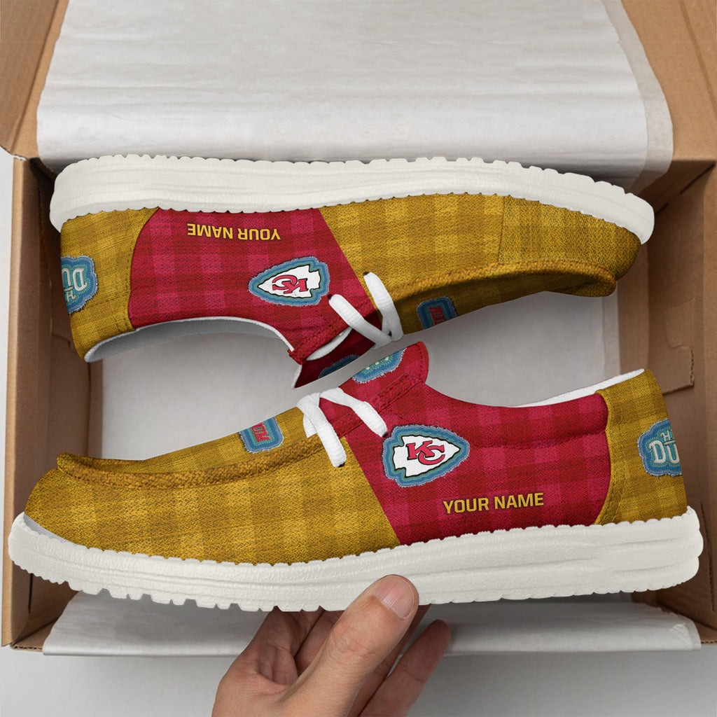 Kansas City Chiefs DHS shoes-Custom name 10063933N