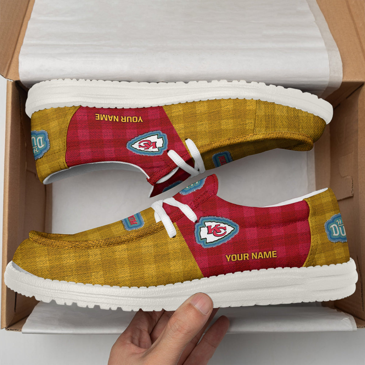 Kansas City Chiefs DHS shoes-Custom name 10063933N