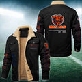 Chicago Bears FLEECE BOMBER JACKET Custom name 10043895N
