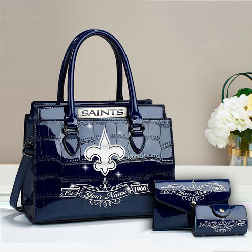 Buy the Handbag, Get the Wallet & Card Holder Free New Orleans Saints VITRHB113