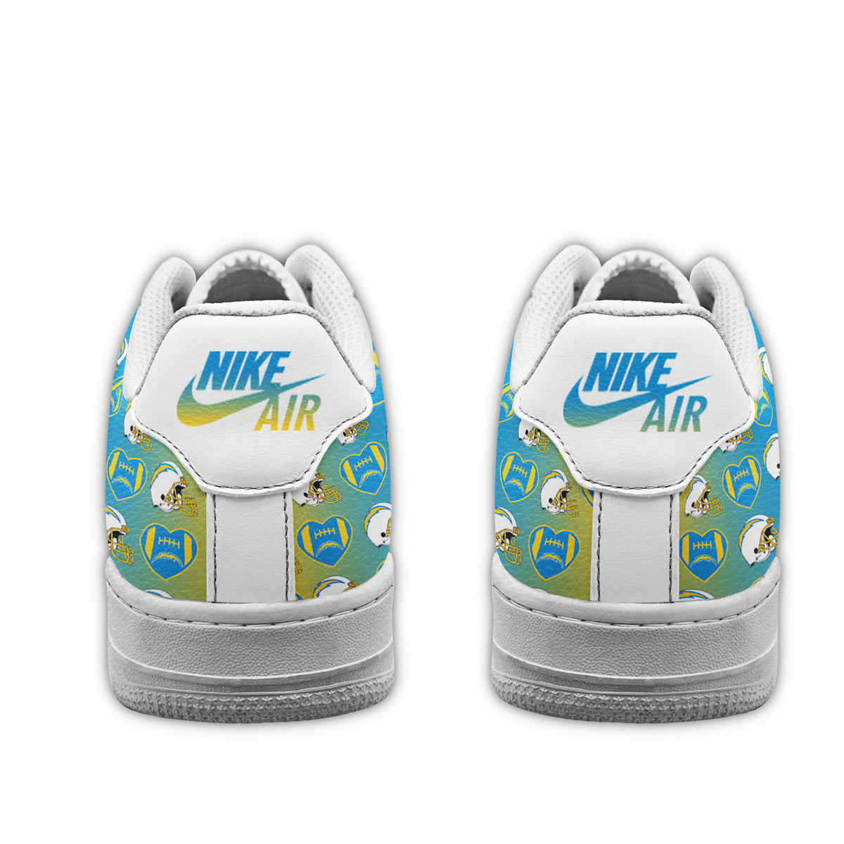 Los Angeles Chargers | Premium NFL Gridiron Classic AF1 Shoes NTH1