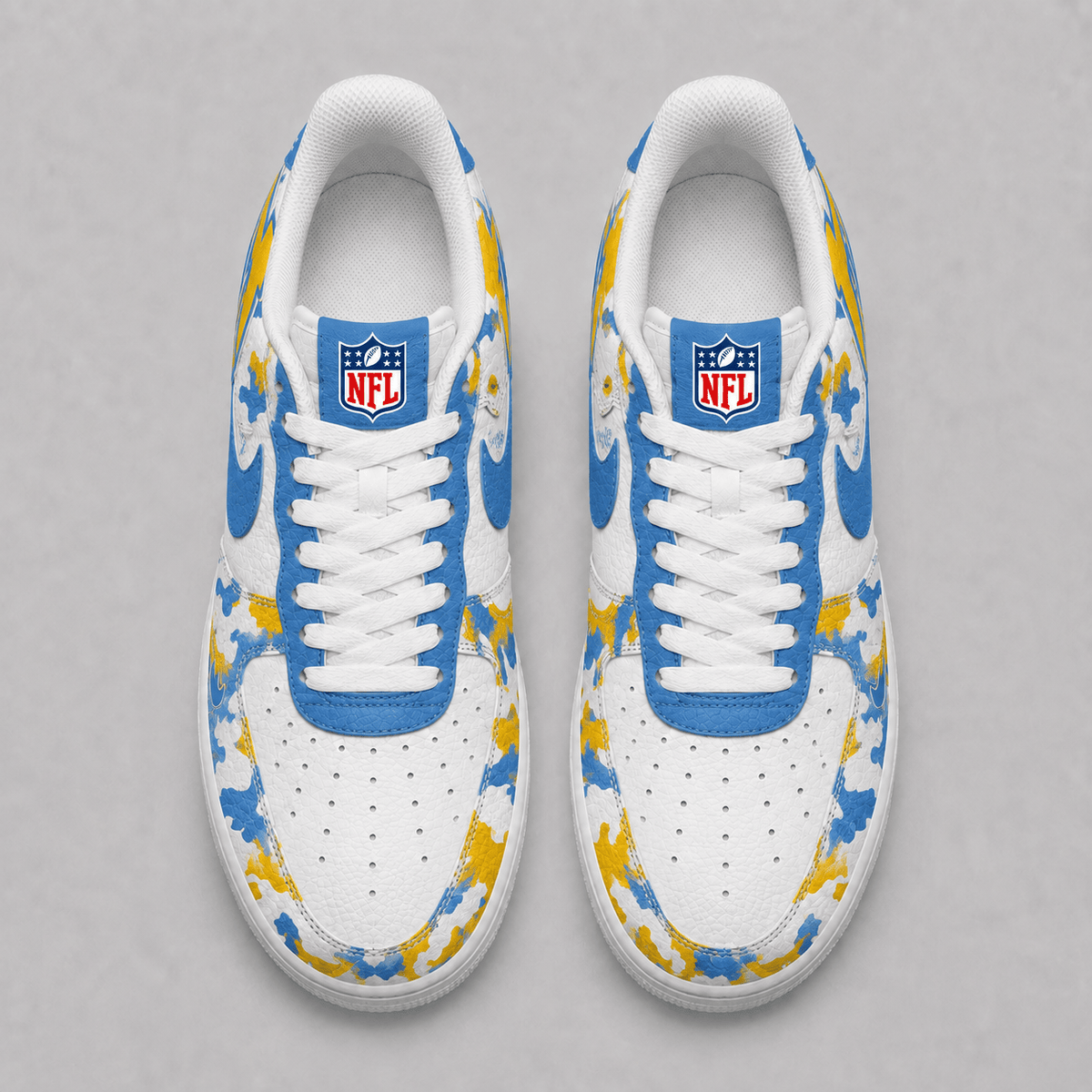Los Angeles Chargers | Premium NFL Team AF1 Shoes VA917