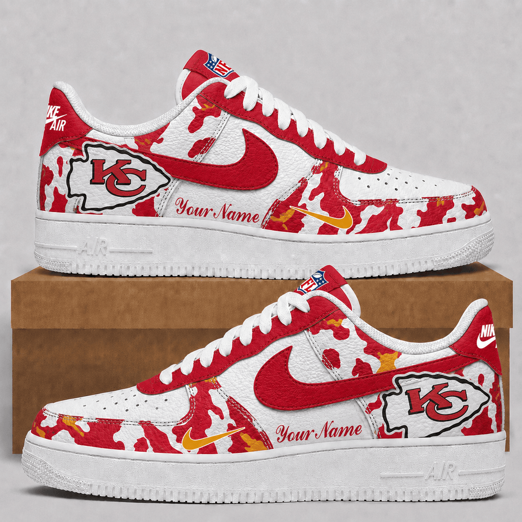 Kansas City Chiefs | Premium NFL Team AF1 Shoes VA915