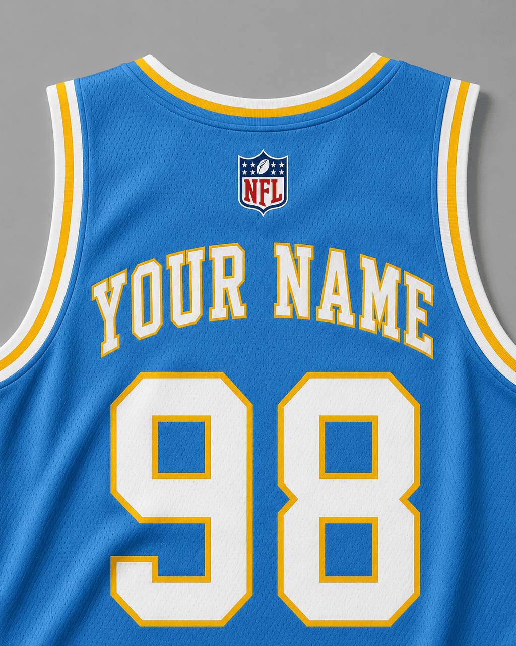 Los Angeles Chargers | Premium NFL Personalized Team Custom Name Number Sports Tank Top NDN116