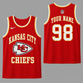 Kansas City Chiefs | Premium NFL Personalized Team Custom Name Number Sports Tank Top NDN109