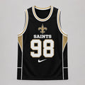 New Orleans Saints | Premium NFL Custom Basketball Tank Top For Men And Women NDN