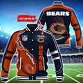 Chicago Bears Personalized Baseball Jacket BG06
