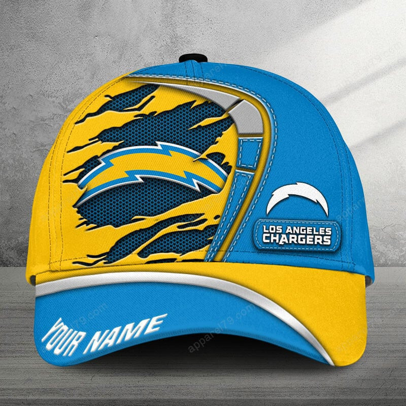 Los Angeles Chargers Personalized Classic Cap AZCCAP444