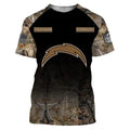 Los Angeles Chargers All Over Printed T-shirt Sweatshirt Hoodie Joggers AZHD018