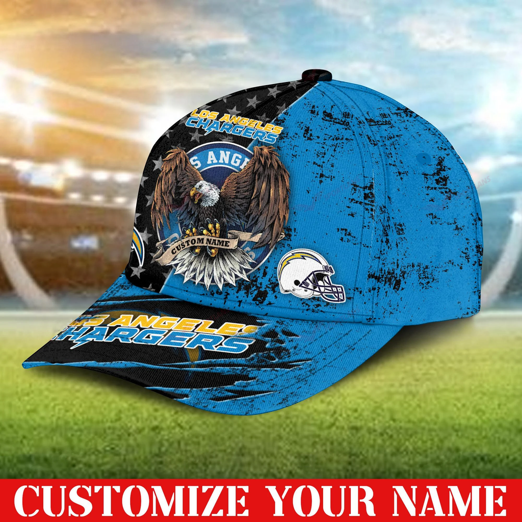 Los Angeles Chargers Personalized Classic Cap BB390