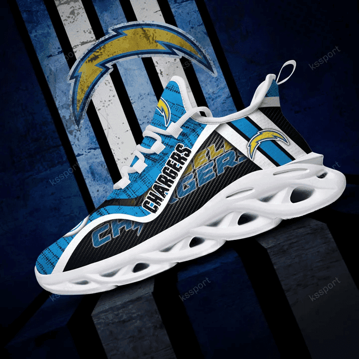 Los Angeles Chargers Yezy Running Sneakers BG788