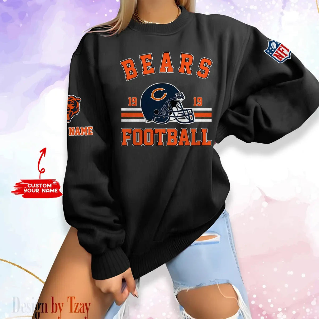 Chicago Bears Personalized Fashion Design New Woolen Sweater  BGSWT222