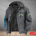 Los Angeles Chargers Men's Casual Padded Jacket Hooded Trending 2026 SPTPJH083