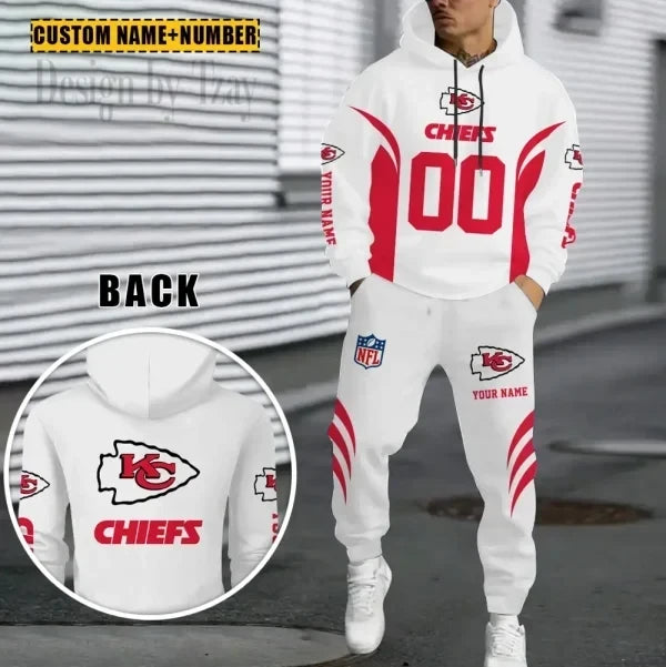 Kansas City Chiefs Combo Hoodie And Sweatpants Gift For Fan AZHD1032